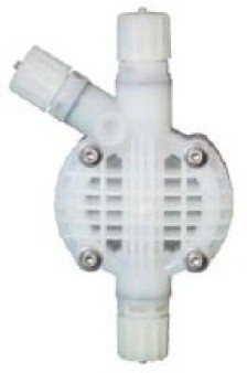 Головка PVDF с автоматическим стравливания воздуха для дозирующих насосов 1-15 л/ч Арт. SCP8016851 SCP8016871 