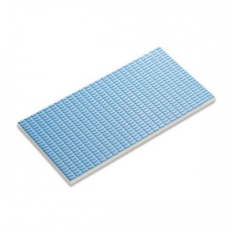 Противоскольз. плитка с сетчатой поверхностью, голубой Арт. 20201