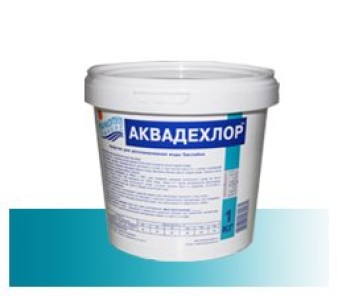 АКВАДЕХЛОР 5кг Порошкообразное средство для дехлорирования воды.