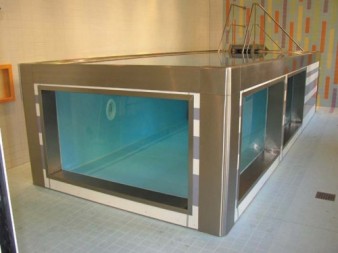 Модульный бассейн EWAC из нержавеющей стали для реабилитации в воде