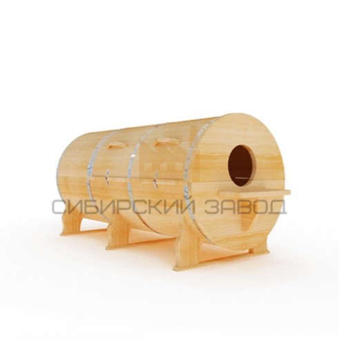 Фитобочка горизонтальная Вес: 110кг ДxВxГ: 210см  х 78см  x 100см