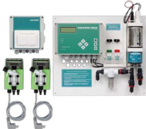 Автоматическая система химической обработки воды Кристалл М Свободный CL, pH,Rx  Артикул 03-08-000-00