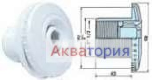 Форсунки подающие для стационарных бассейнов HAYWARD 3304 Арт 1003150