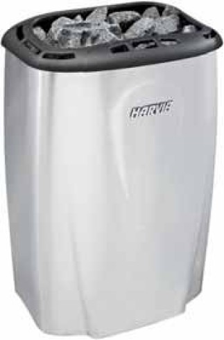 Электрическая каменка Moderna V80E, 8 кВт, Titanium, выносной пульт Harvia