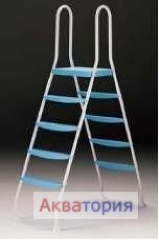 Лестница для надземного бассейна из алюминия Арт. 00033