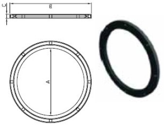 O-RING кольцо для хомута NETVITC EPDM (ТИП 16N), 98387 Арт. 1107612