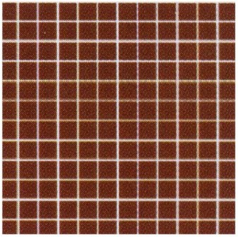 Фарфоровая мозаика,  Темно-коричневый Арт. 80018.7