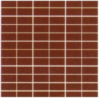 Фарфоровая мозаика, Темно-коричневый Арт. 80038.7