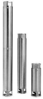 Погружные многоступенчатые насосы ES4 08 04 / O4I 100M 25mF Арт. 157729/136431