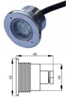 Светодиодный прожектор Lory RGB Tector Арт. 1006350
