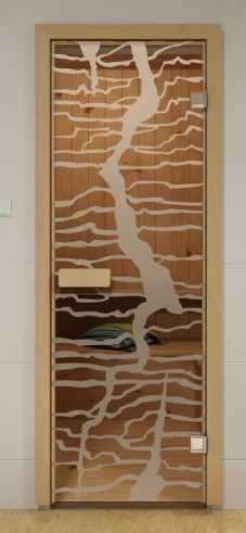 Двери для саун "ALDO" (Россия) Молния