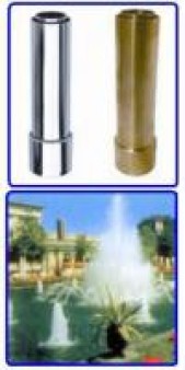 Фонтанные насадки Пенный столб 2 Расход 8 - 13 м3/ч Высота струи, 2-8 м Подкл. 1" Артикул 090