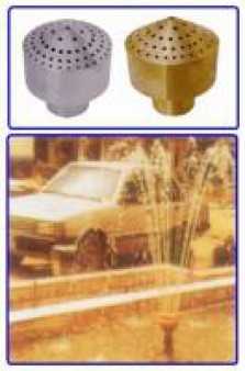 Фонтанные насадки Лилия 4 Расход, 7 м3/ч Высота струи, 2,3 м Подкл. 1" Артикул 040