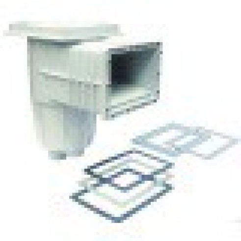 Скиммер для бетонного бассейна 15 л. подкл. внутр.  1½" /PA00249C/