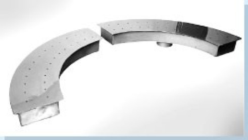 Плато аэромассажное "КОЛЬЦО"  D=800 мм (4 секции) подкл 2" ВР универсальное модель  АТ 02.24