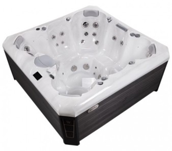 Спа бассейн Wellis Elbrus 230 106 форсунок 7 мест 230 х 230 х 97 см водопад Посветка Электронагреватель
