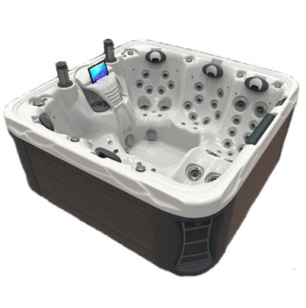 Cпа бассейн Wellis Discovery 61 форсунка 5 мест 218 х 218 х 90 см водопад Посветка Электронагреватель
