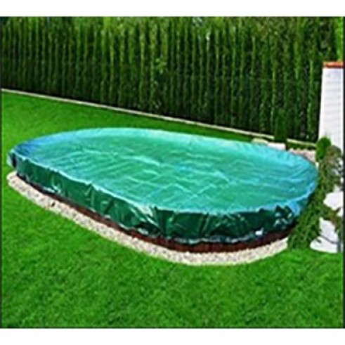 Покрывало брезентовое для бассейна Summer Fun овал 9.16 x 4.60 //
