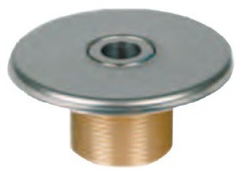 Форсунка стеновая 1 1/2" (бетон) бронза Длина резьбы 40 мм арт 3100420