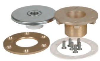 Форсунка стеновая 2" (пленка) бронза арт 3134420