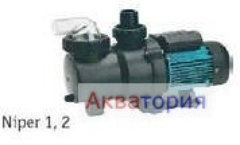 Насос  с префильтром для бассейнов NIPER 2 400 M, 320вт, 5,5-м3ч, 220в.