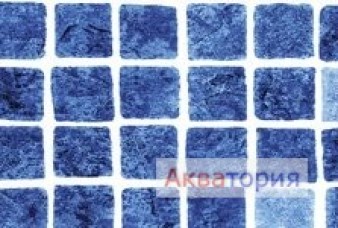 Пленка для бассейна  Мозаика Persia Blue  Alkorplan 3000  1,6 х 25  артикул 1011109