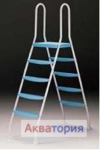 Лестница для надземного бассейна из алюминия Арт. 00031