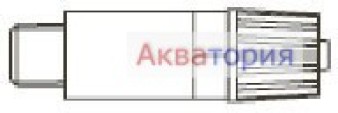 Невозвратный клапан из нержавеющей стали для ополаскивателя. Код 9900071034
