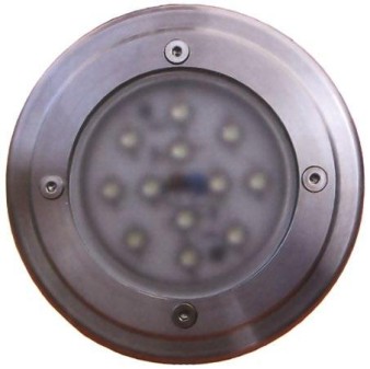 Светодиодный прожектор LUKE Синий 1006183, 12 Вт, нержавеющая сталь, 12 В, Tector 