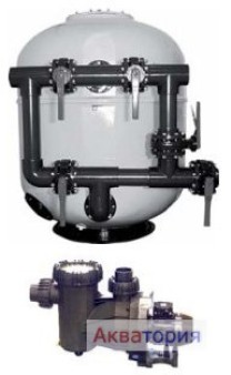 Фильтровальная установка dinotec Comfort 1400 с дюзовым дном Арт. 1947-102-00