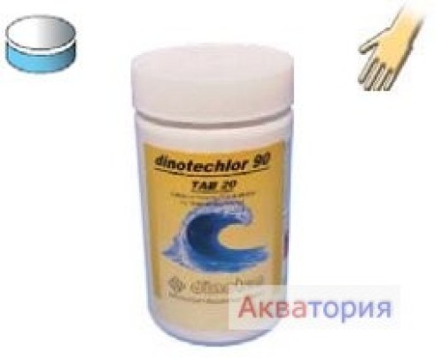 Средства дезинфекции на хлорной основе dinotechlor 90 Tab 20 Арт. 1010-130-00, 1010-135-00