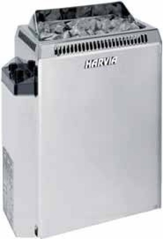 Электрическая каменка Topclass KV80, 8 кВт, встроенный пульт Harvia