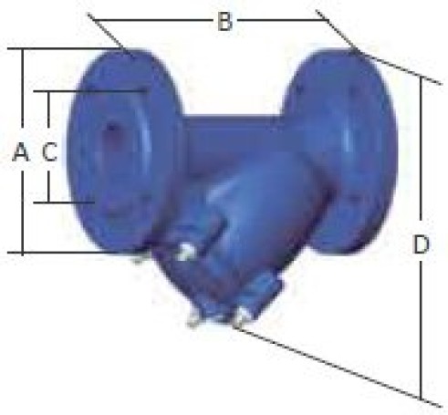 Фильтр сетчатый фланцевый Арт. F 3240-80